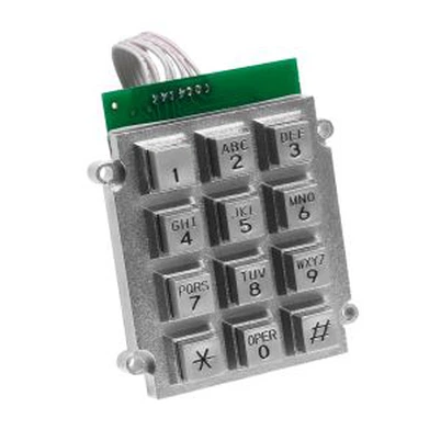 Robustna kovinska tipkovnica z 12-tipkami JR-KP-02