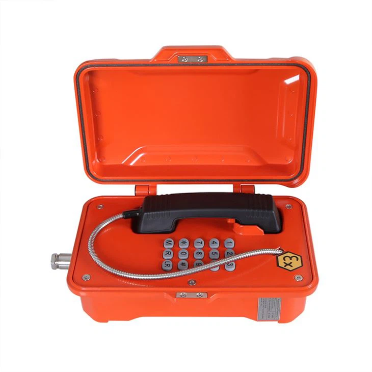 Samovarni analogni telefon za območja z nevarnostjo eksplozije