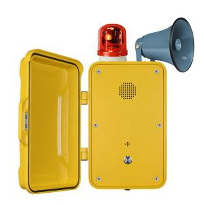 Industrijski telefon z zvočnikom in svetilko JR102-SC-HB