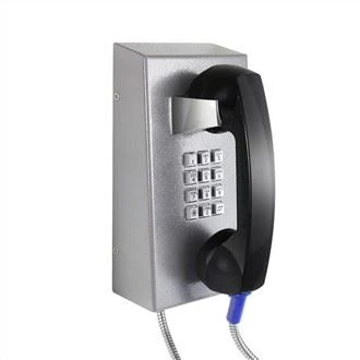 Robusten telefon za nujne primere za javne prostore