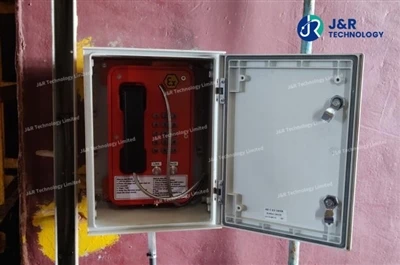 Eksplozijsko{0}}odporen telefon za indijski naftni projekt