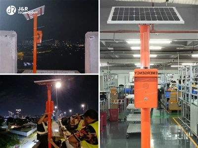 Stebri-4G za klic v sili na sončno energijo, nameščeni na malezijskih avtoces...