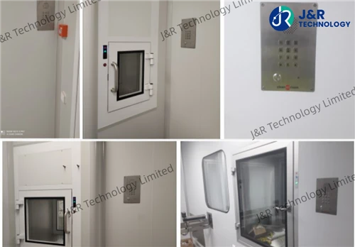 JR309-FK-IW podometni industrijski telefon, nameščen v čistilni sobi v Turčiji